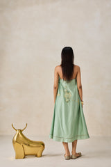 Sage Green Midi Dress