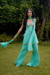JANEMAN Aqua SHORT KURTA