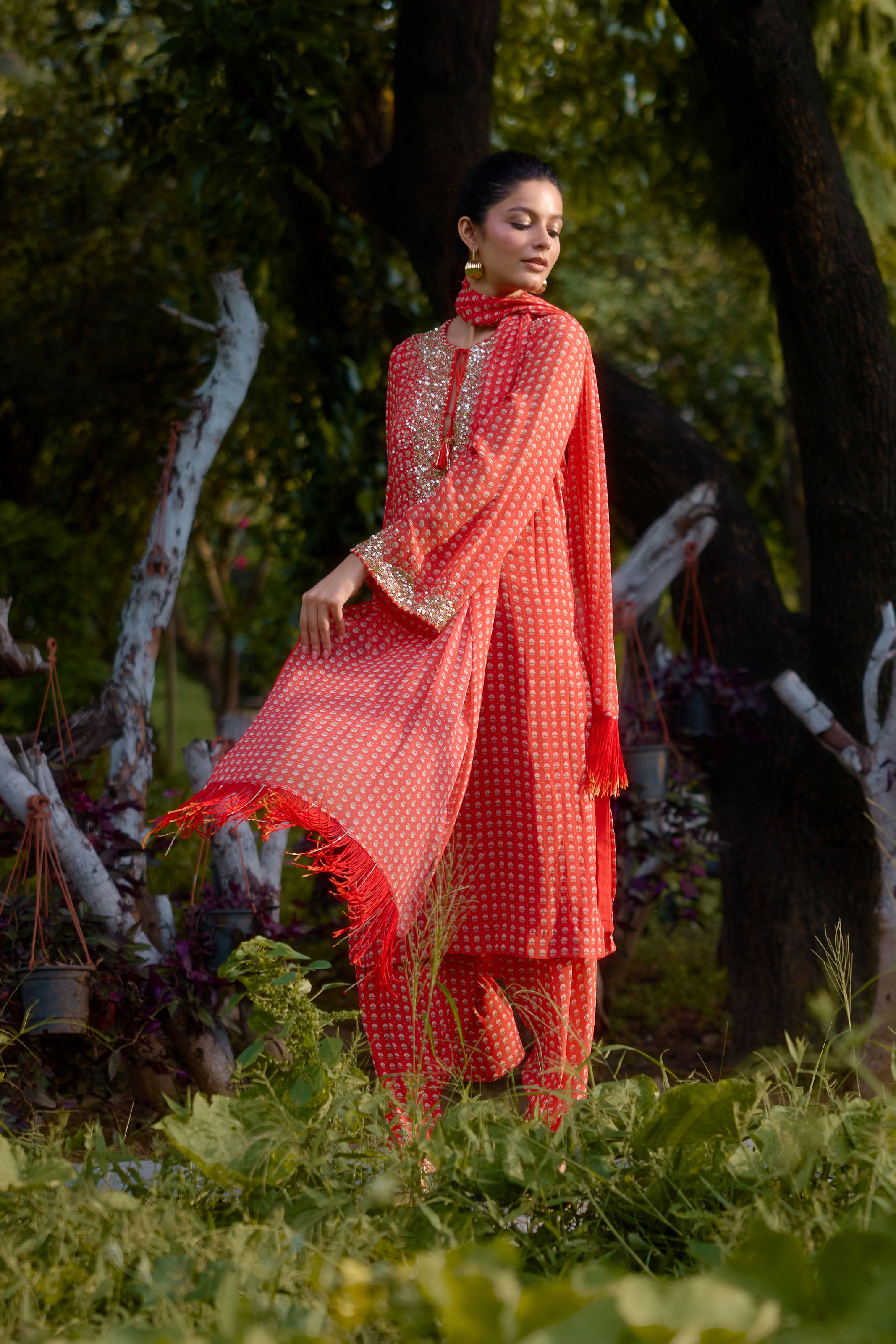 Dilruba Cora Printed Kurta