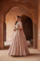 Blush Pink Nazm Lehenga