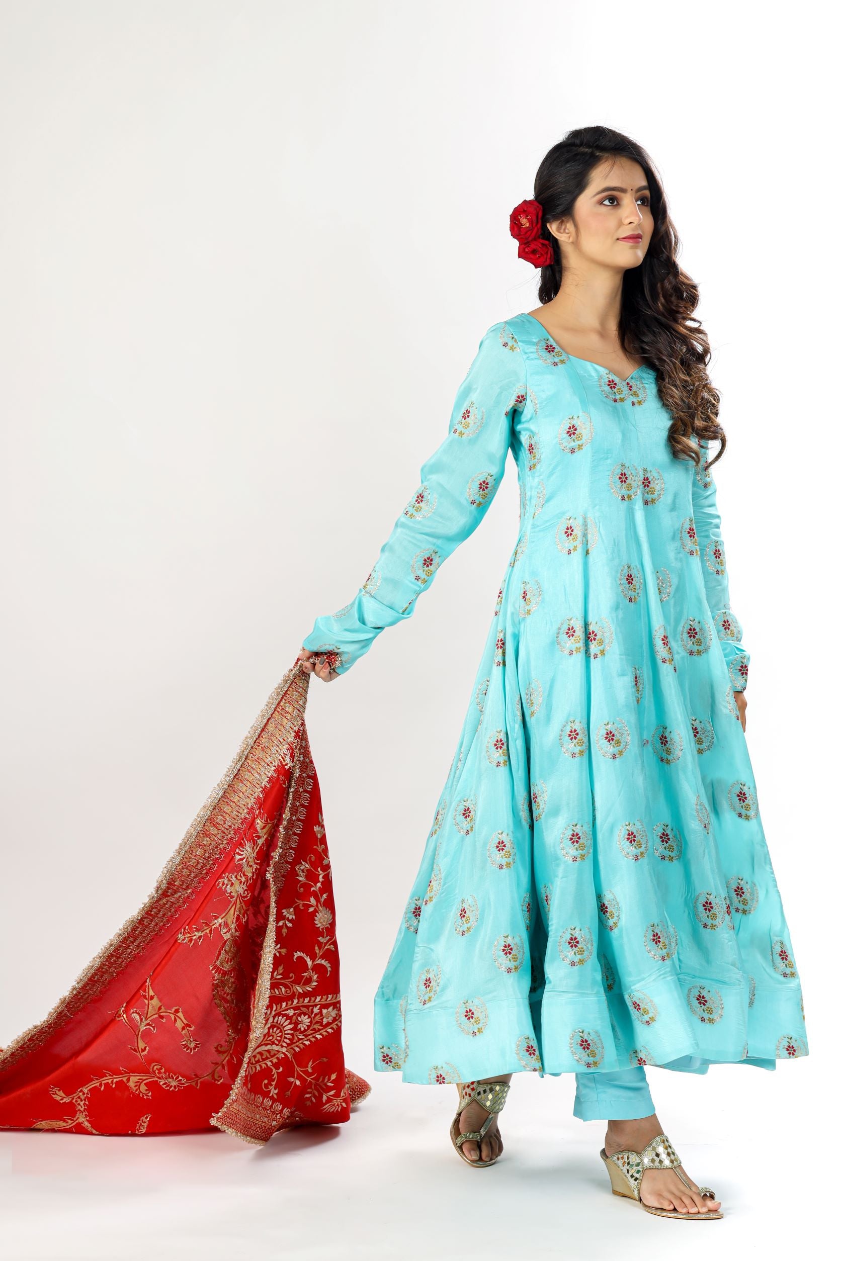 Anarkali Suit Set