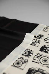 Black Camera Saree