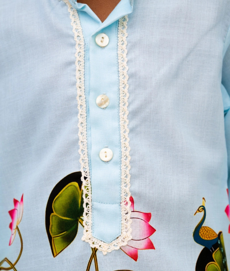 Lottes Printed Kurta with Pant