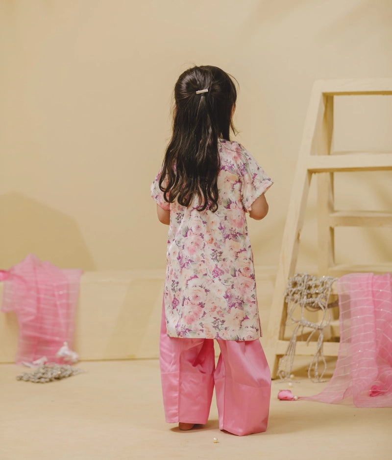 Printed Kurti with Salwar