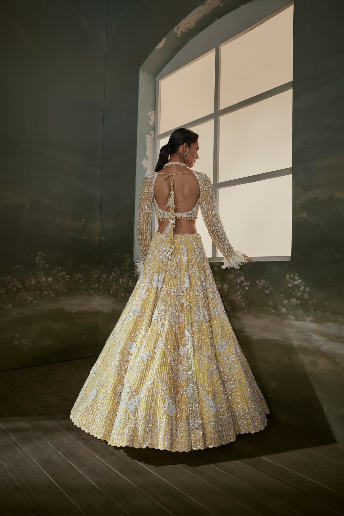 Yellow Lehenga Choli Set