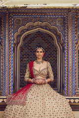 Gold Gulnaar Lehenga