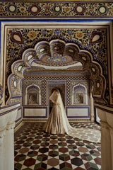 Champagne Sitara Lehenga