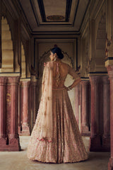 Peach Khwaab Lehenga