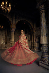 Red Ziya Lehenga