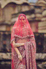 Maroon Chandni Saree