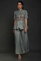 Iris Peplum jumpsuit