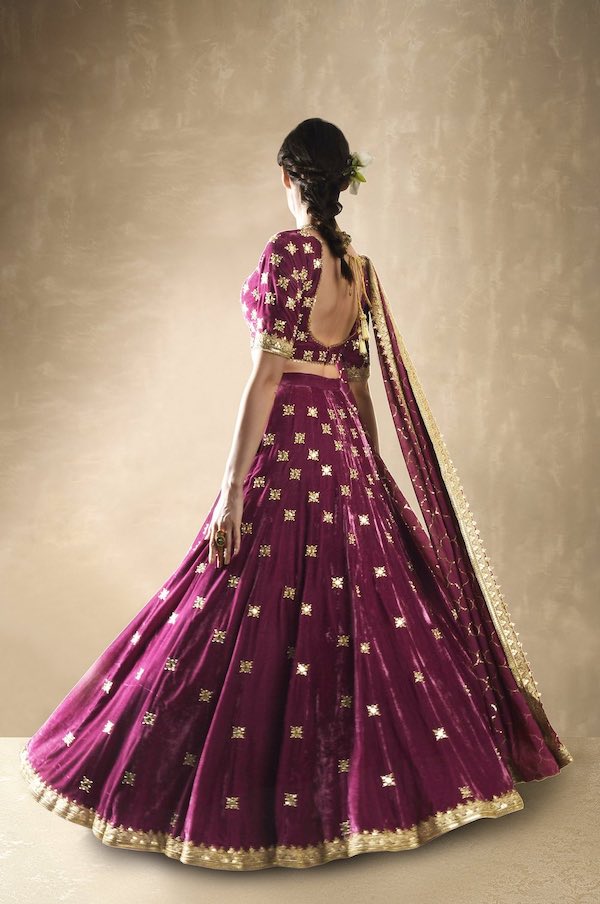 Petunia lehenga set