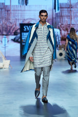 BLUE KURTA SET