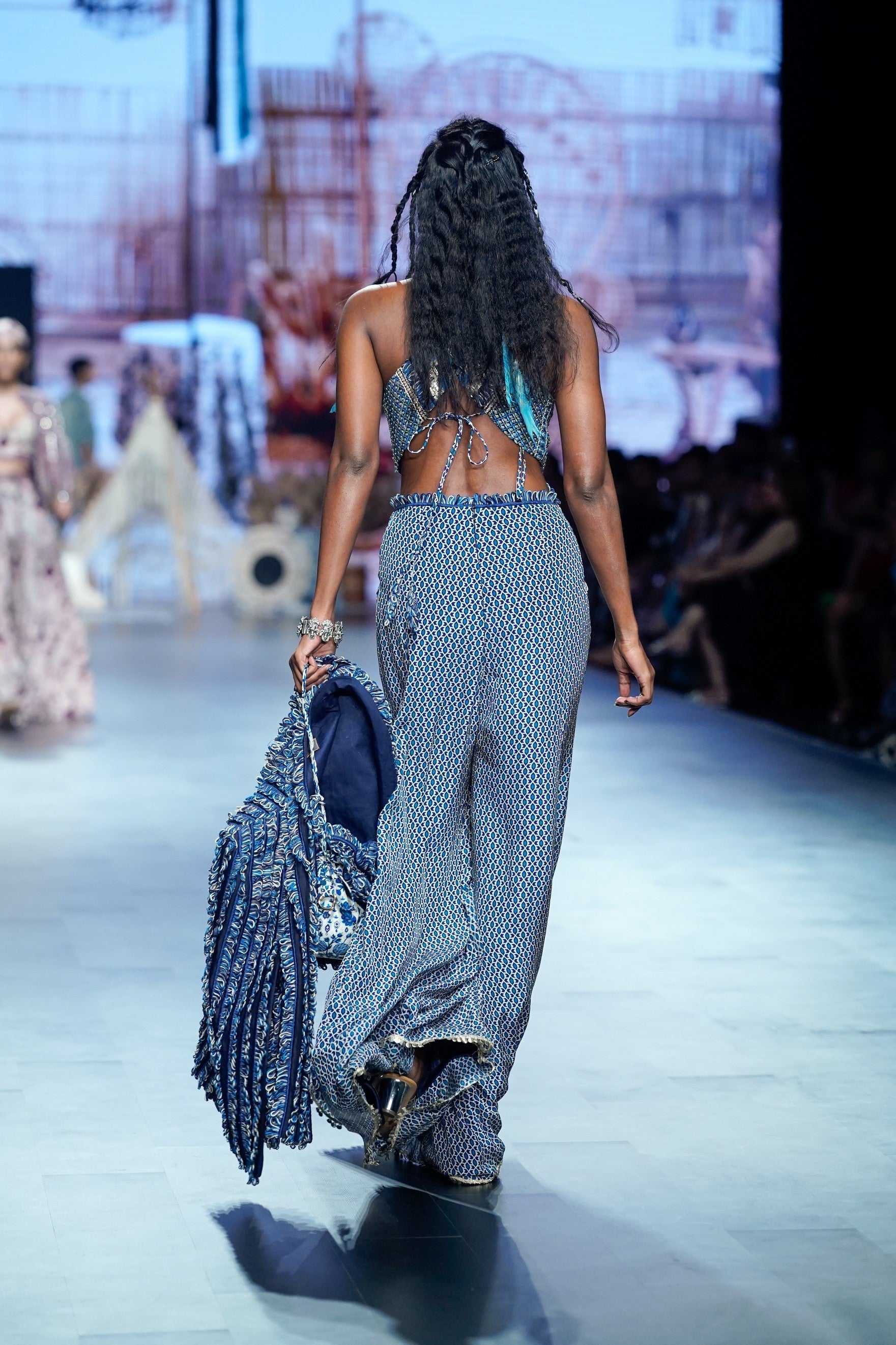 BLUE JUMPSUIT