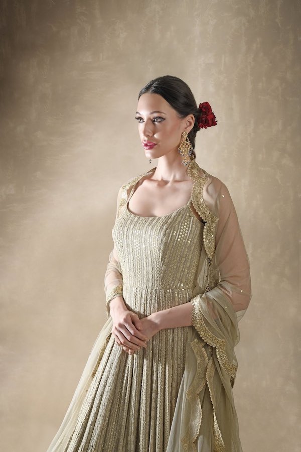 Primrose anarkali set