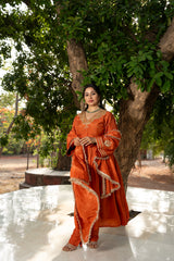 Burnt Orange Kurta set