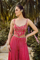 Intense Pink Pant Set