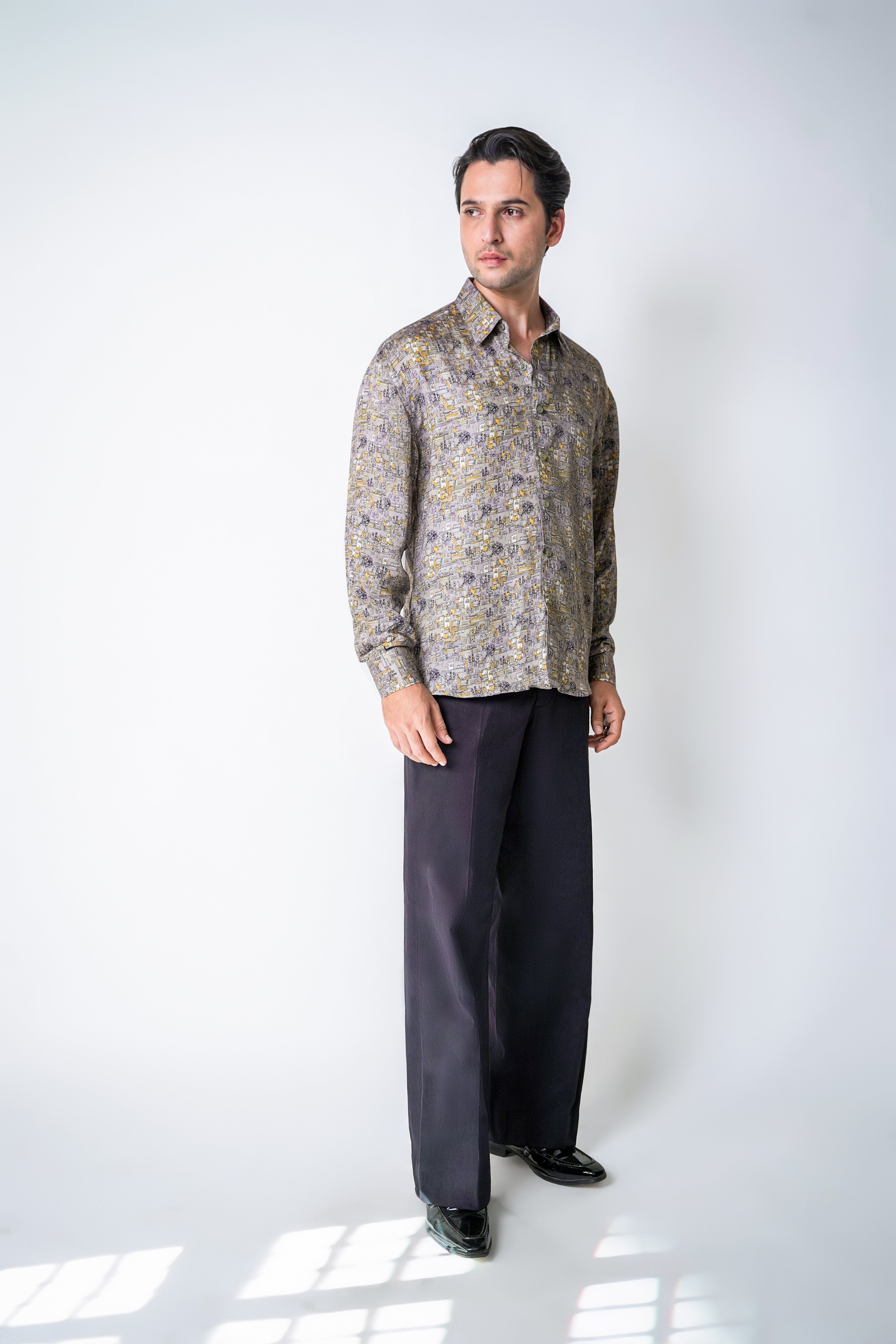 Grey shehar shirt