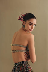 Beaded Corset Flare Set