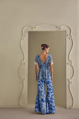Pearl Peplum Fusion Set