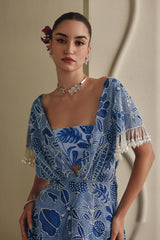 Pearl Peplum Fusion Set