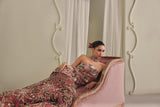 Mauve Antique Gold Gown