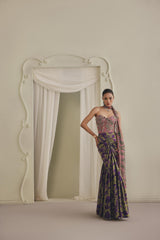 Blush Sculpted Corset Gown