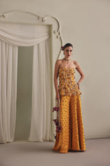 Pearl Cutdana Silk Co-ord