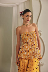 Pearl Cutdana Silk Co-ord