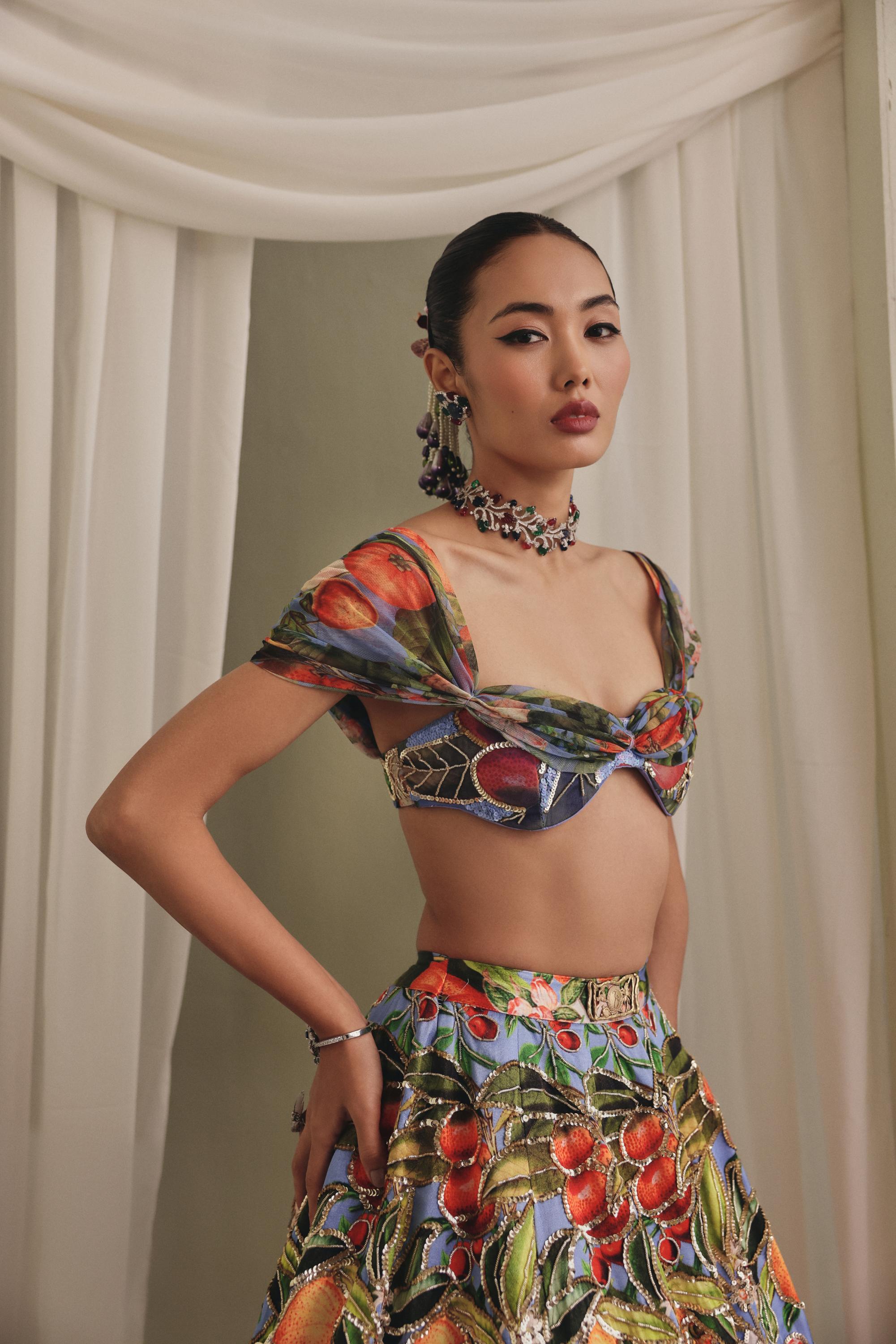 Tropical Fiesta Lehenga