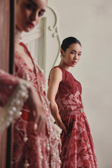 Scarlet Corset Skirt Set