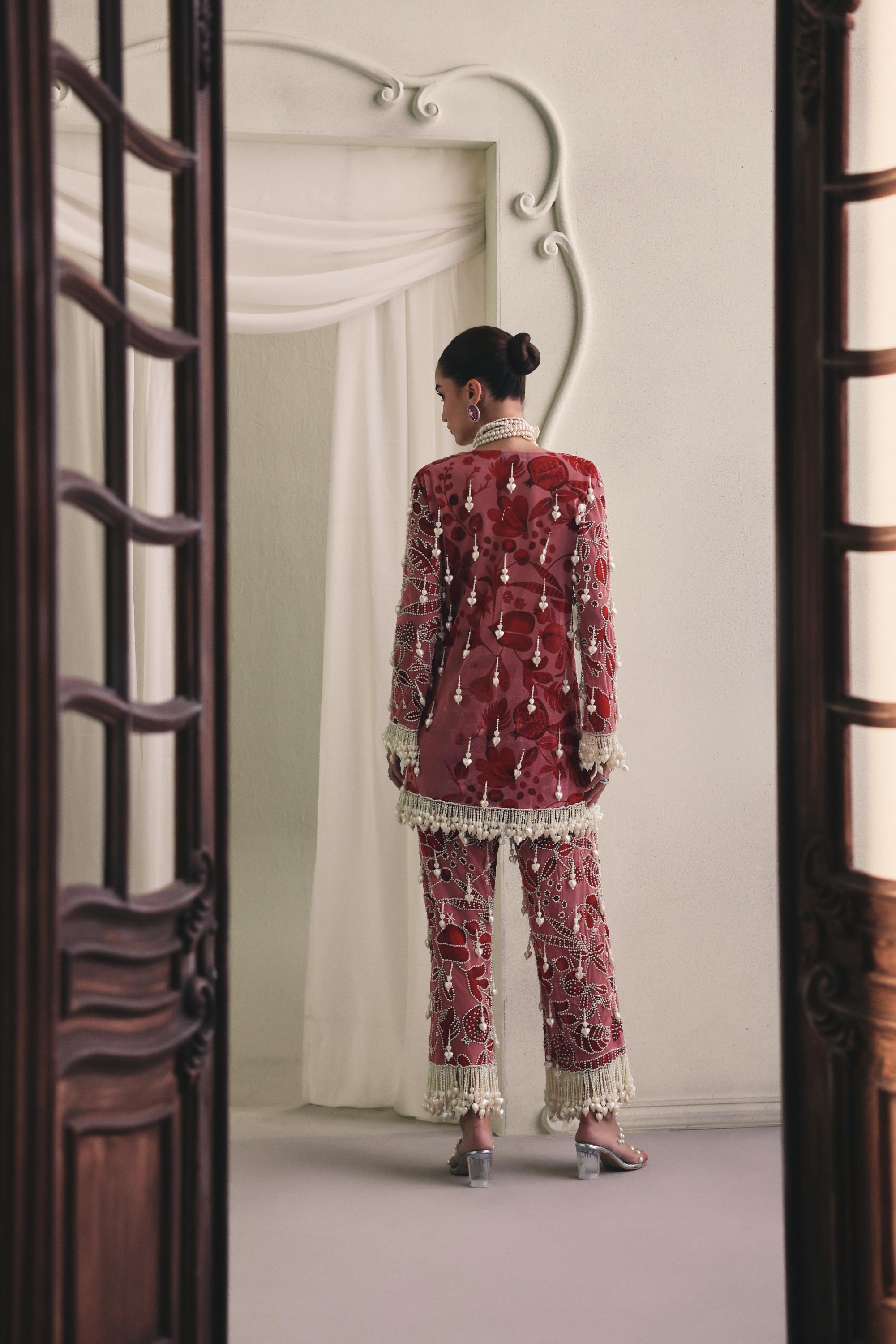 Pearl Heart Jacket Ensemble