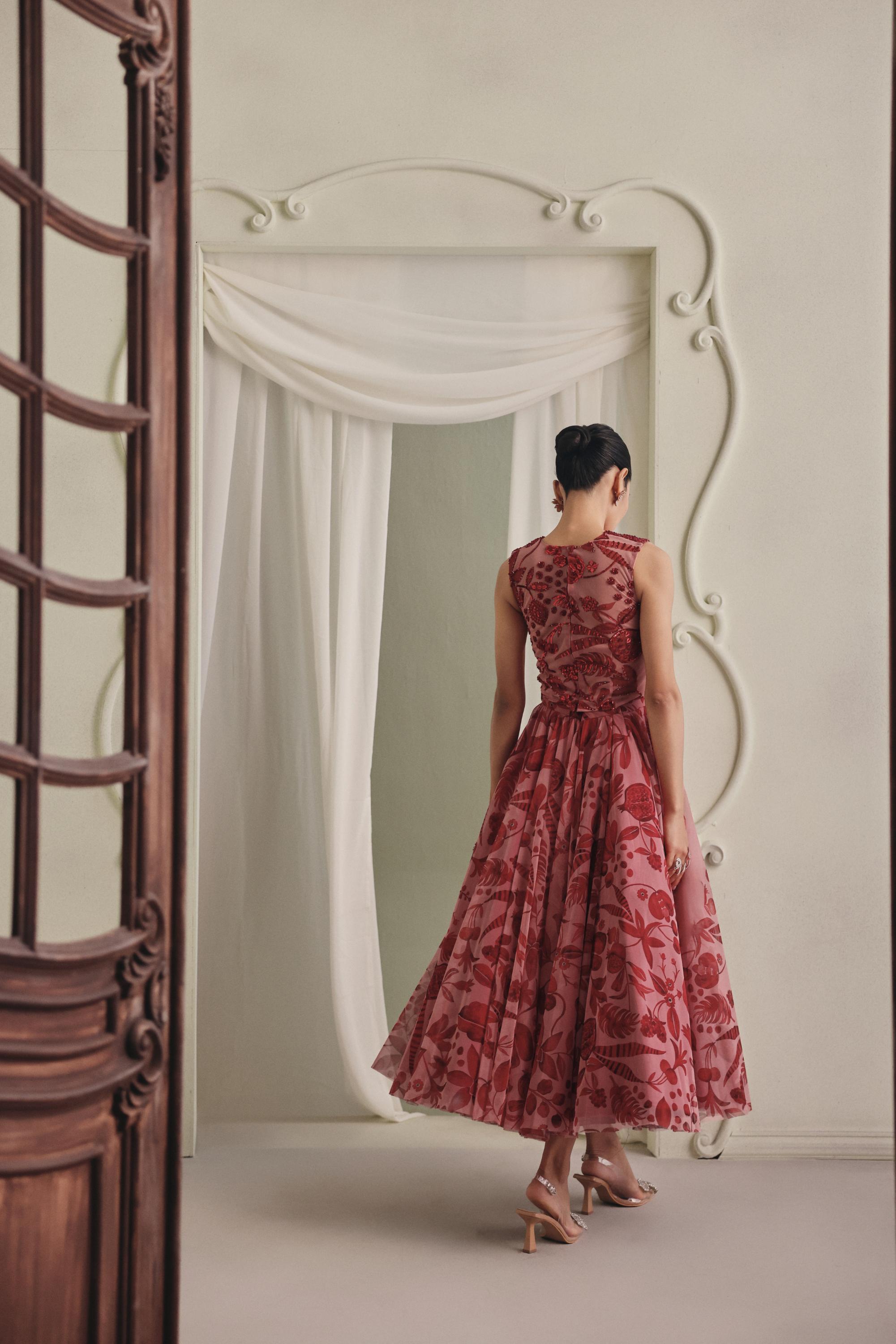 Scarlet Corset Skirt Set