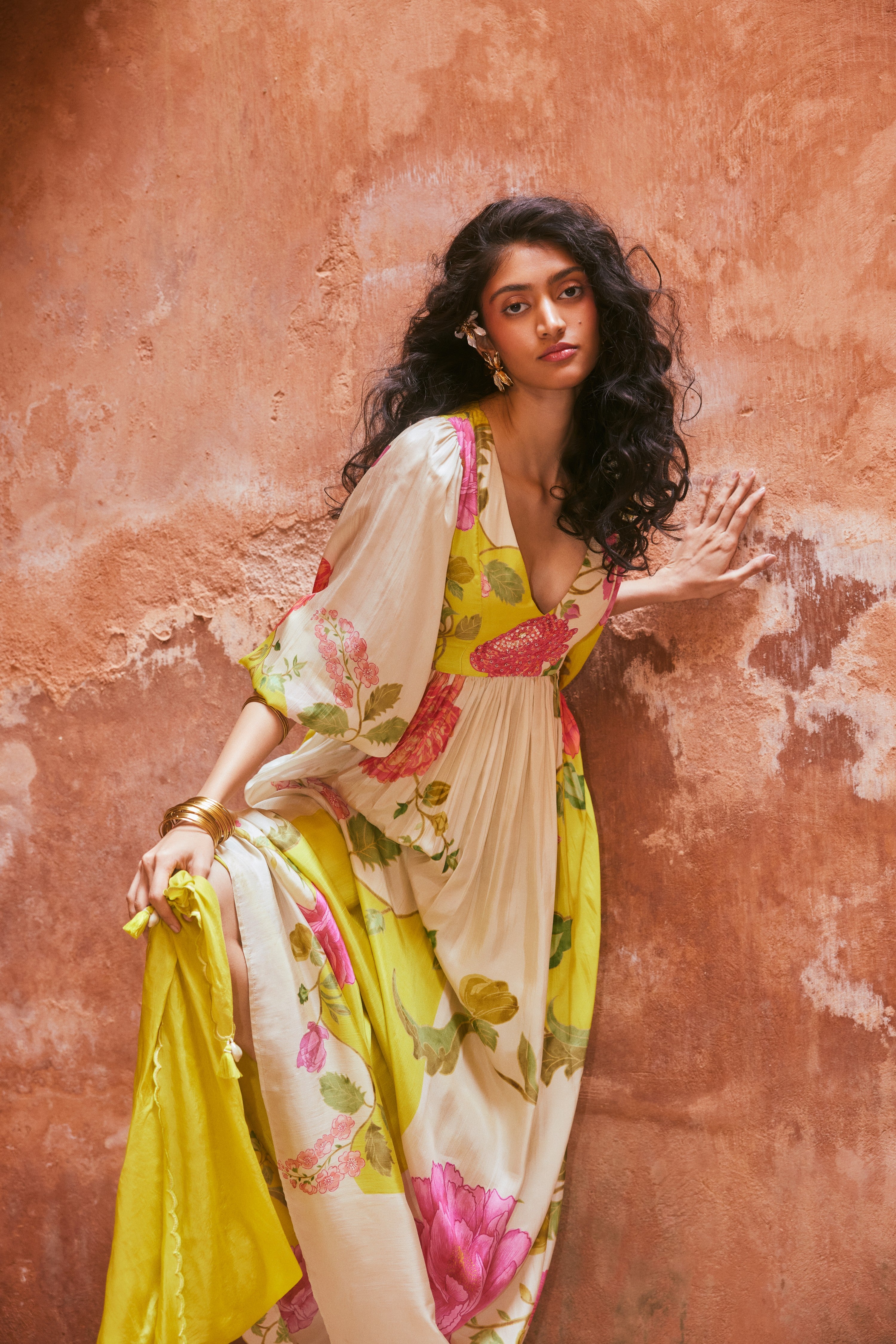 MARIGOLD DRESS – IVORY