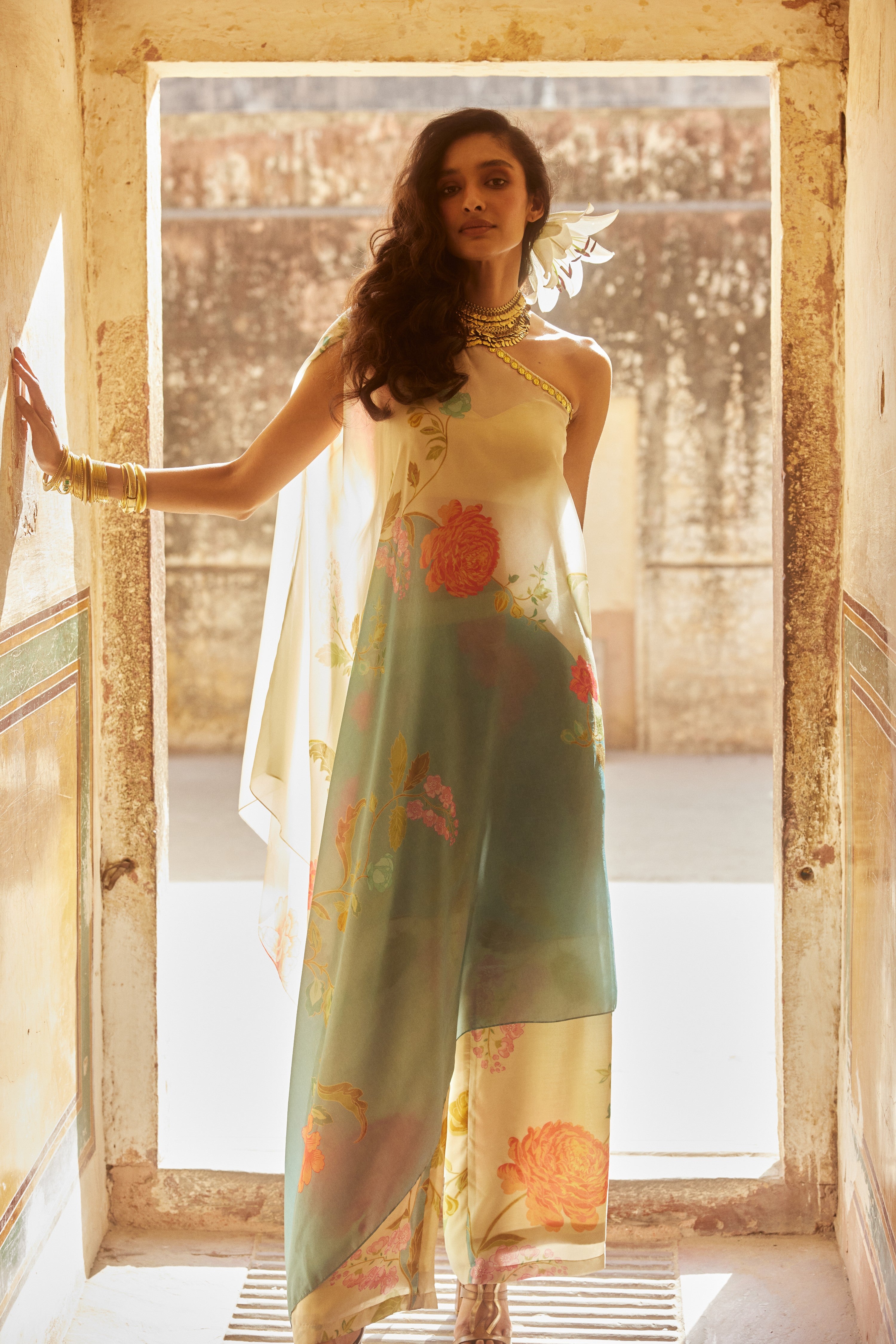 CALLA DRESS SET – IVORY