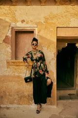 FLEUR PEPLUM SET
