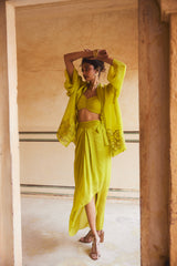 SOPHIA JACKET SET – LEMON