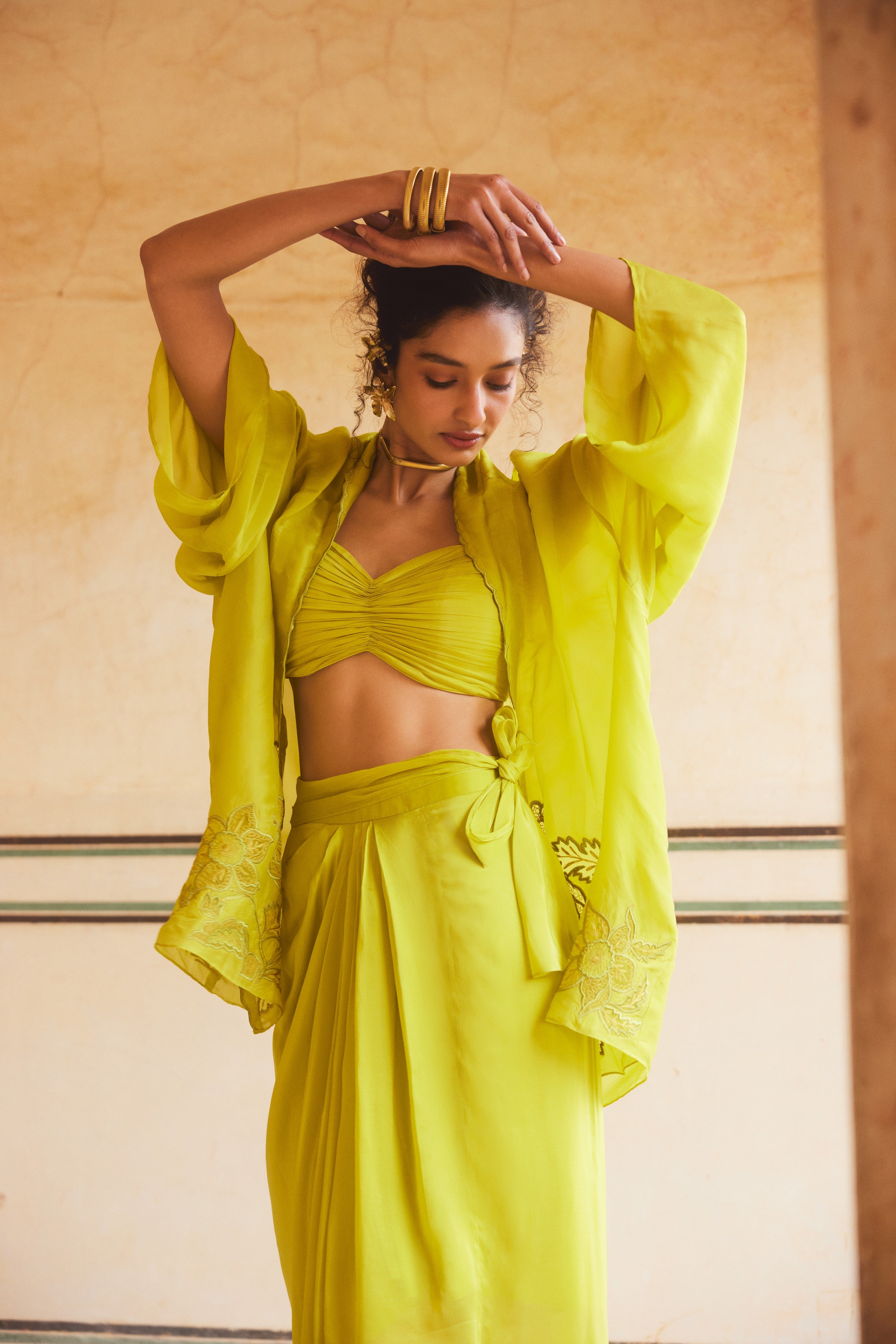 SOPHIA JACKET SET – LEMON