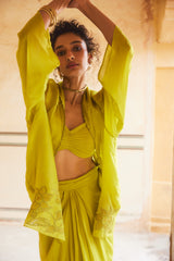 SOPHIA JACKET SET – LEMON