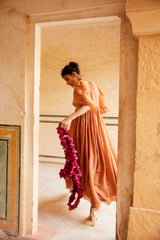 BETH DRESS – PEACH