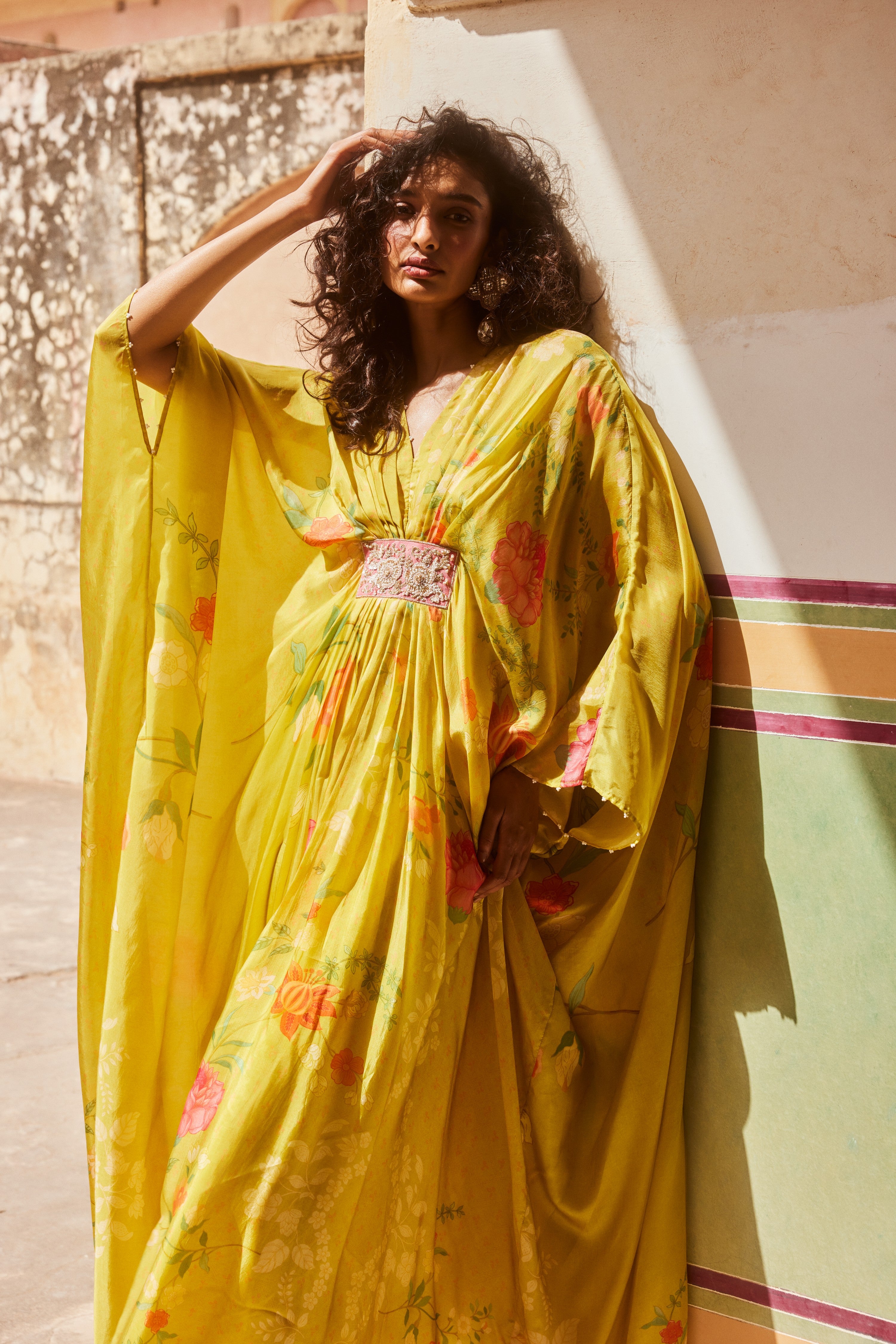 HAZEL KAFTAN – LIME
