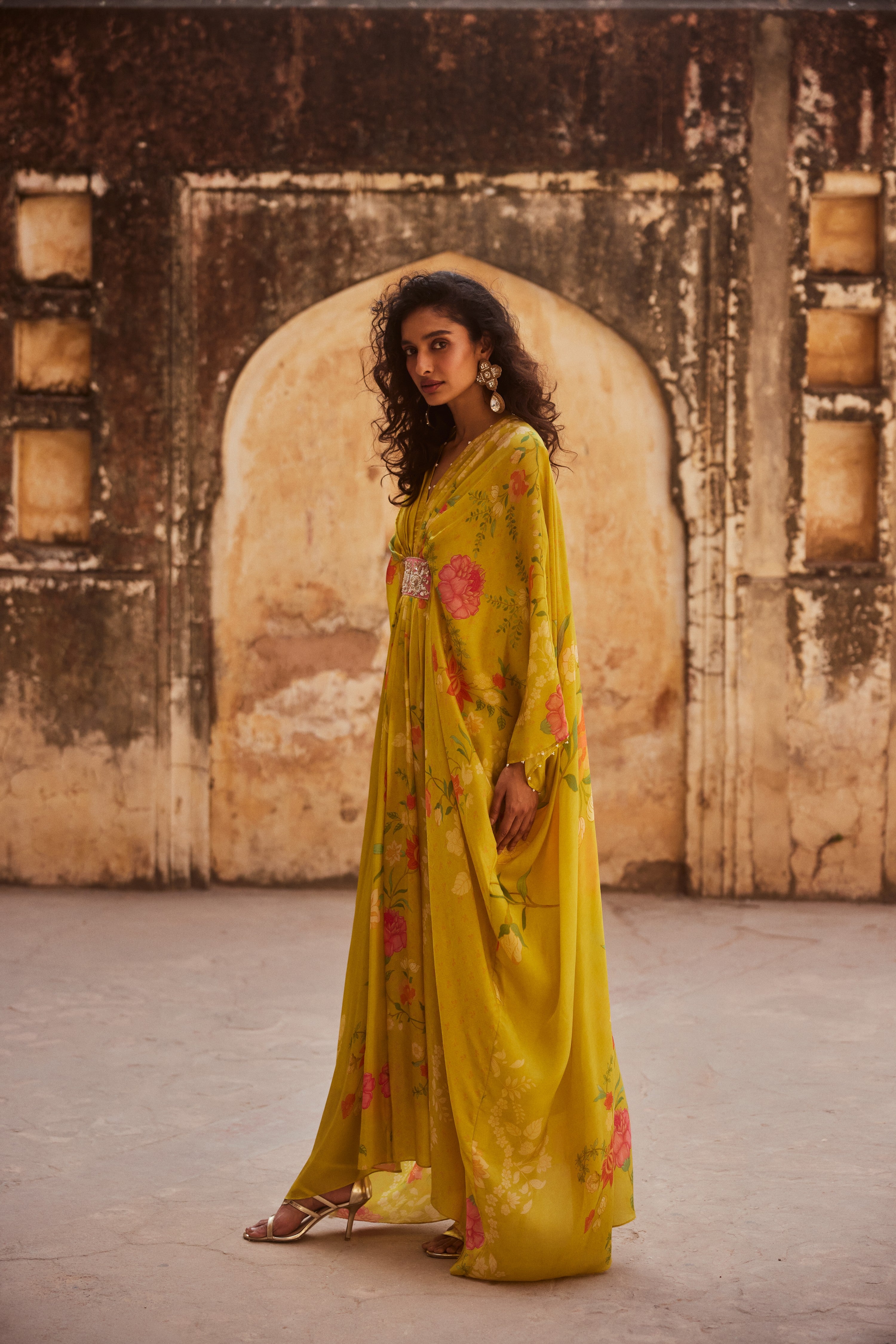 HAZEL KAFTAN – LIME