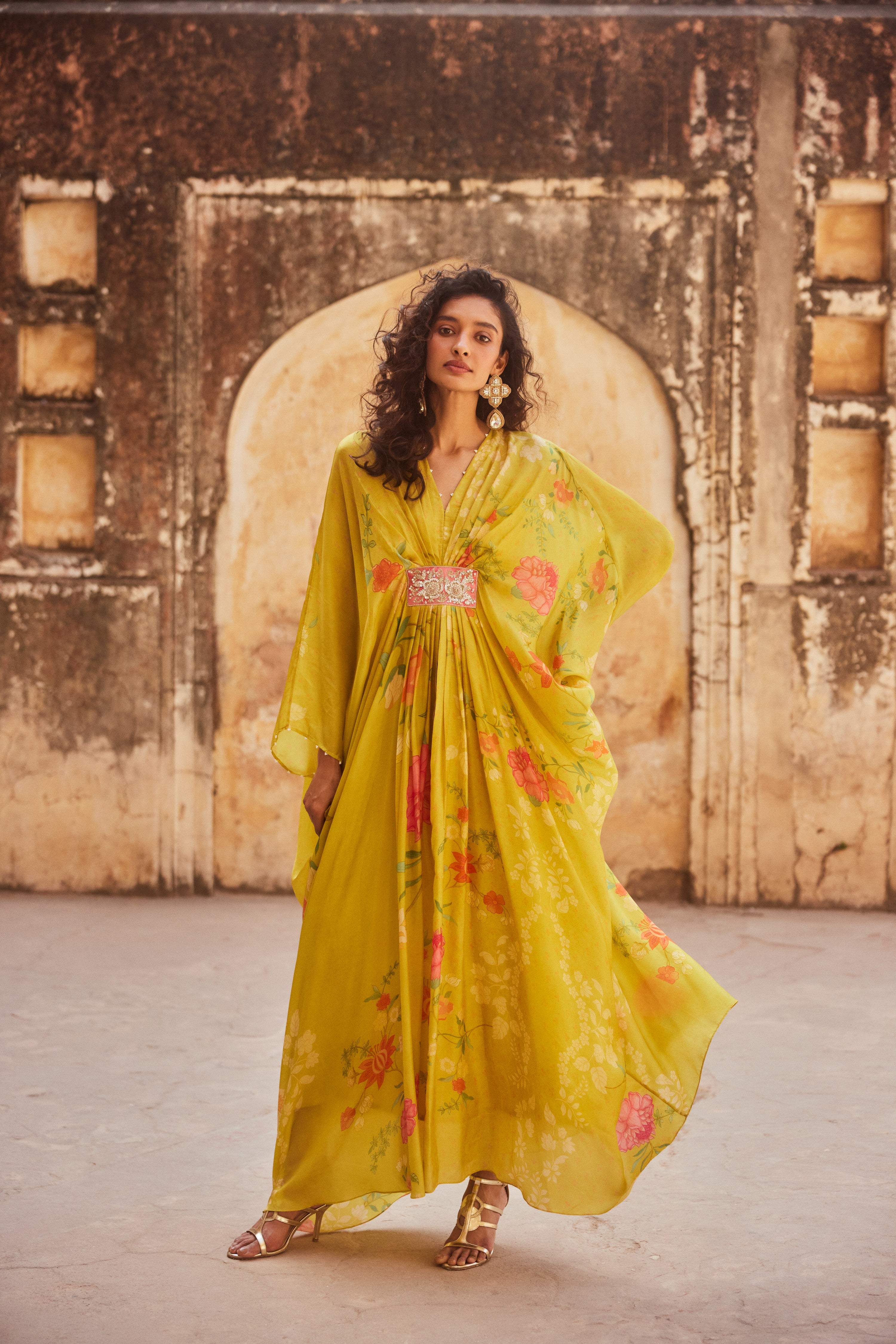 HAZEL KAFTAN – LIME