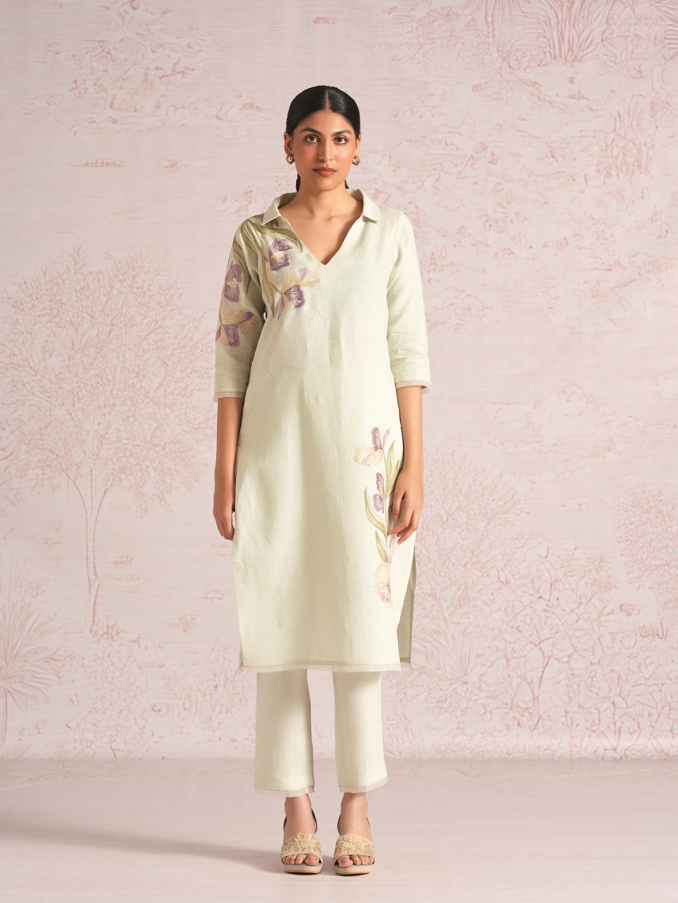 Painted Petals Kurta set