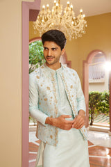 gazal nehru jacket Set