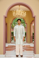 gazal nehru jacket Set