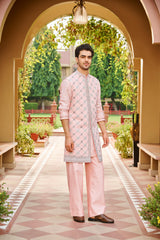 aafreen sleeveless sherwani set