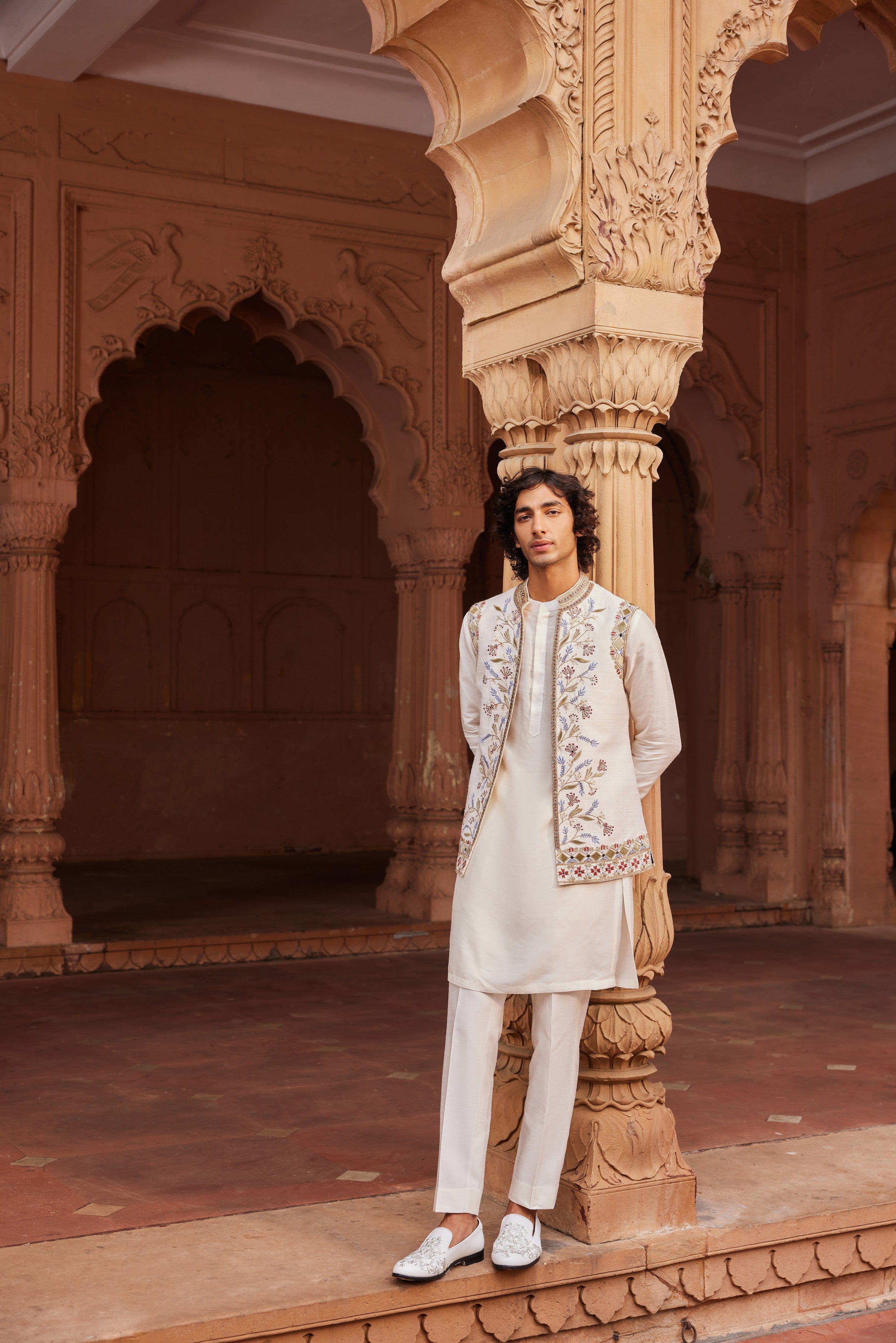 Amreen Nehru Jacket Set