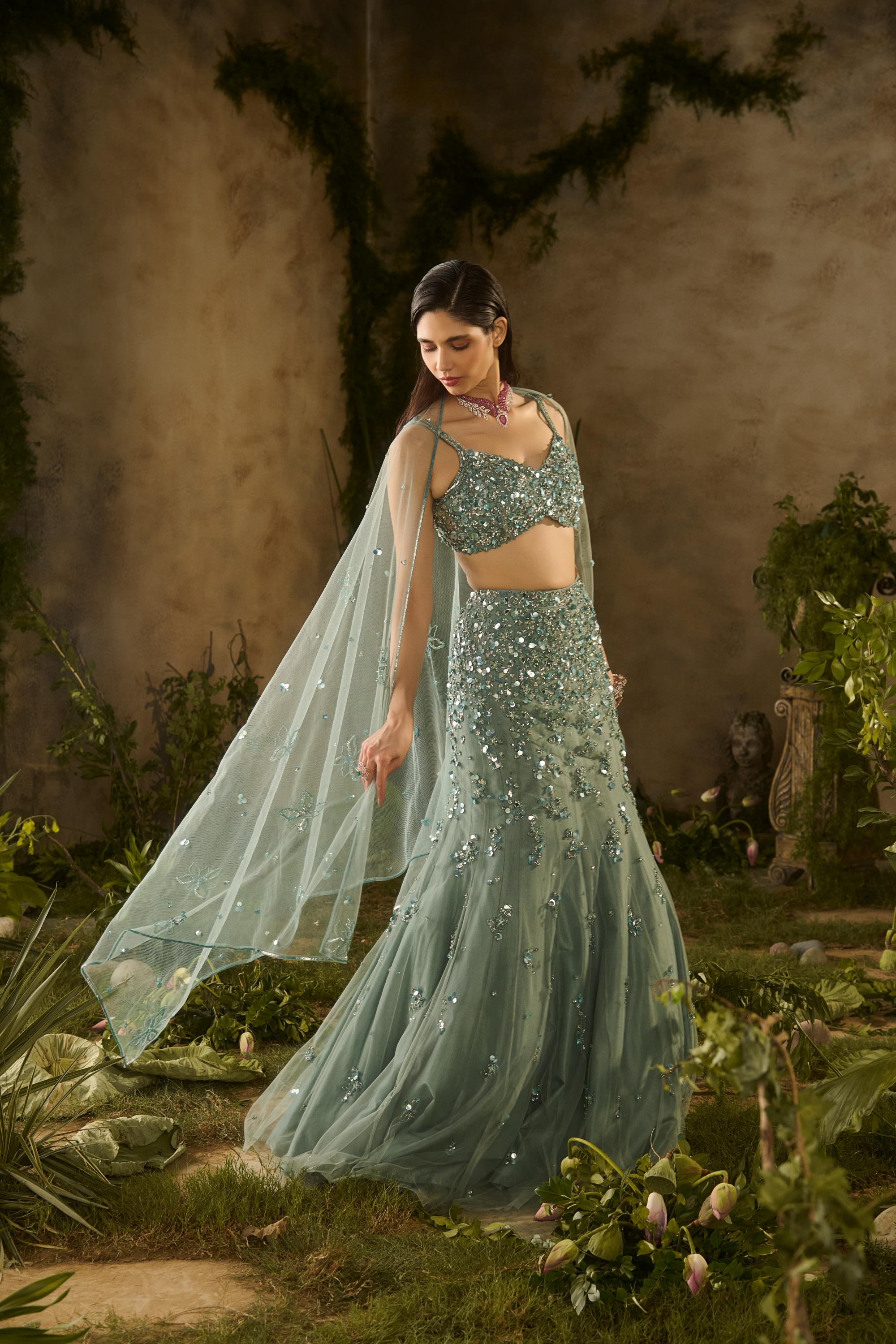 SECRET GARDEN LEHENGA SET