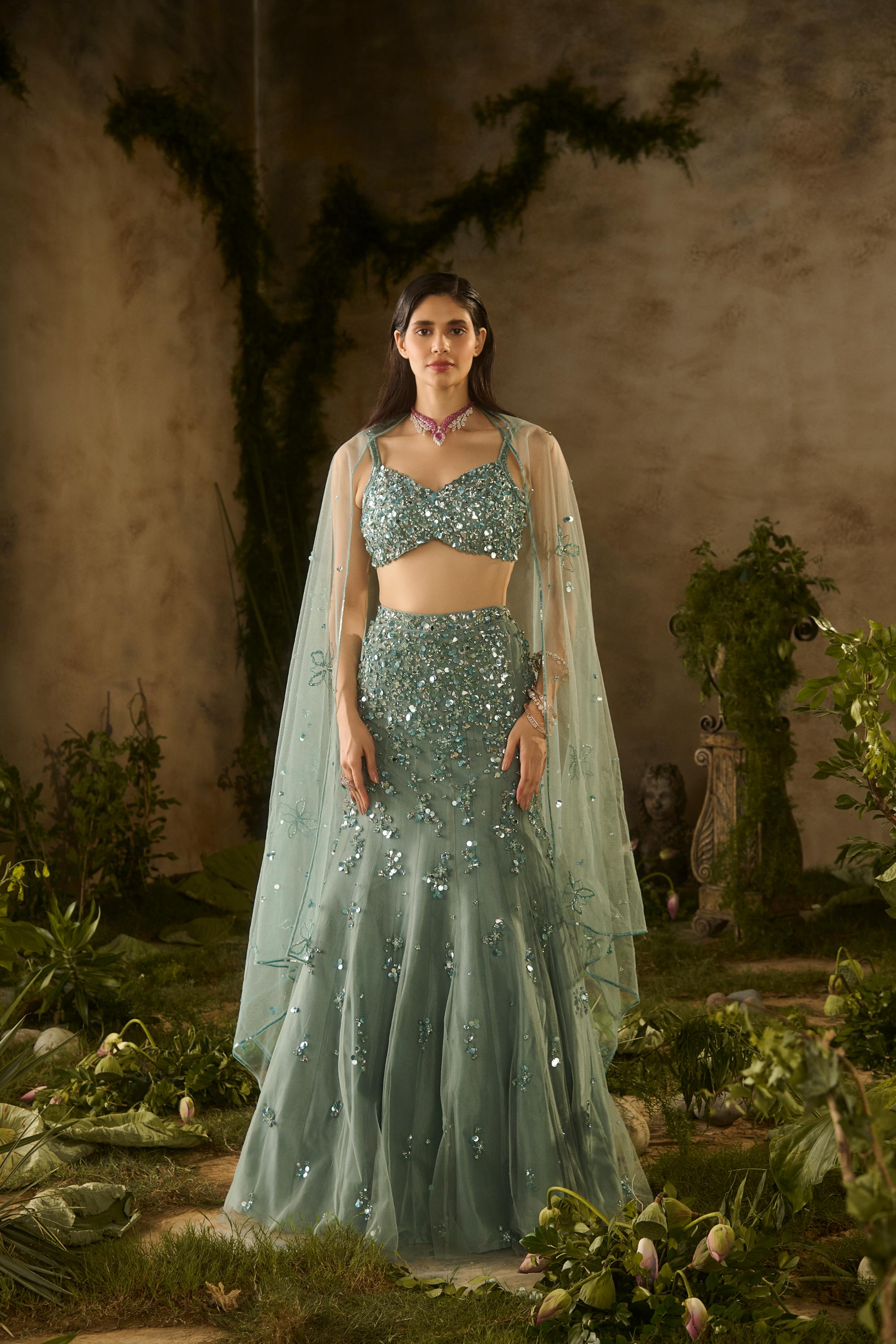 SECRET GARDEN LEHENGA SET